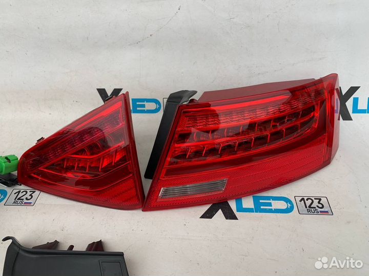 Фонари Audi A5 2008-2015 LED в стиле рестайлинга
