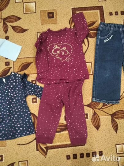 Вещи на девочку 1 2 года