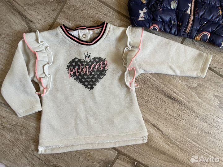 Комплек на девочку 6-9 месяцев (74 см)