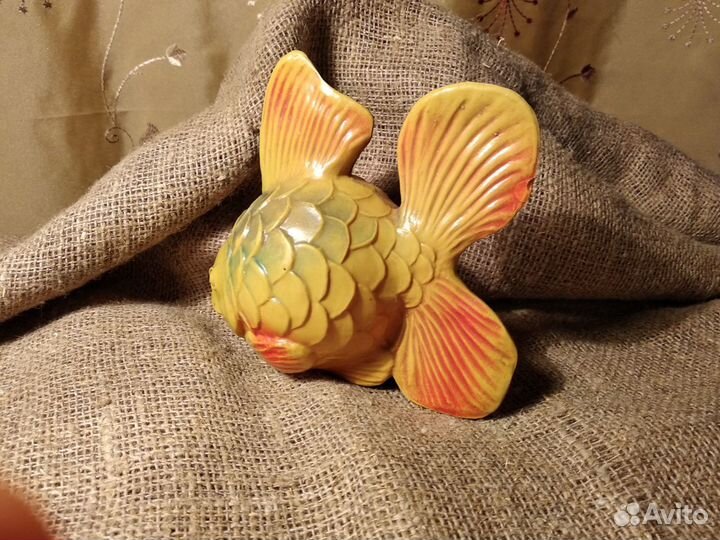 Золотая рыбка и Буратино целлулоид СССР