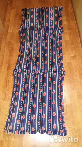 Надувной матрас советский