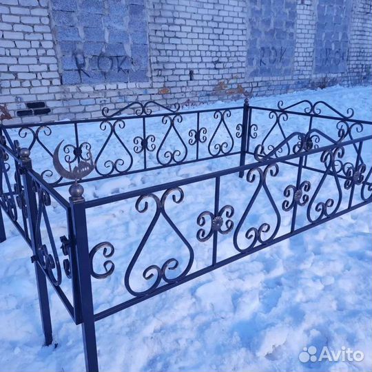 Ограды ритуальные