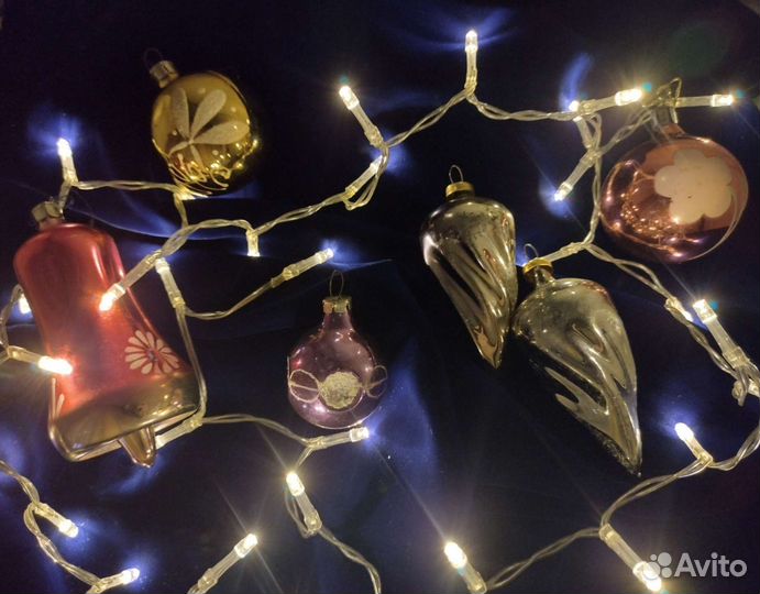 Ёлочные игрушки СССР набор