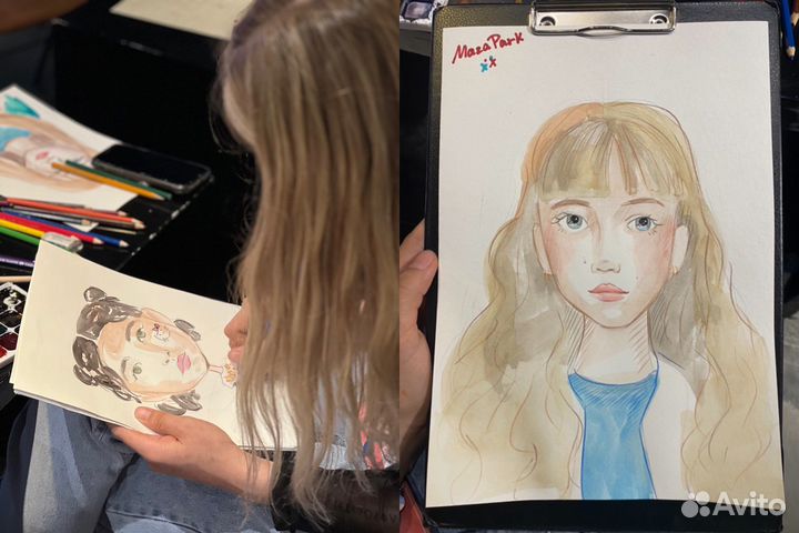 Художник на мероприятие скетч шаржи