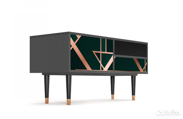 Тв-тумба T3 - Антрацит - Emerald Gats