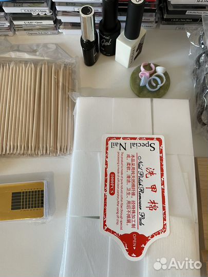 Материал для наращивания ресниц, для маникюра