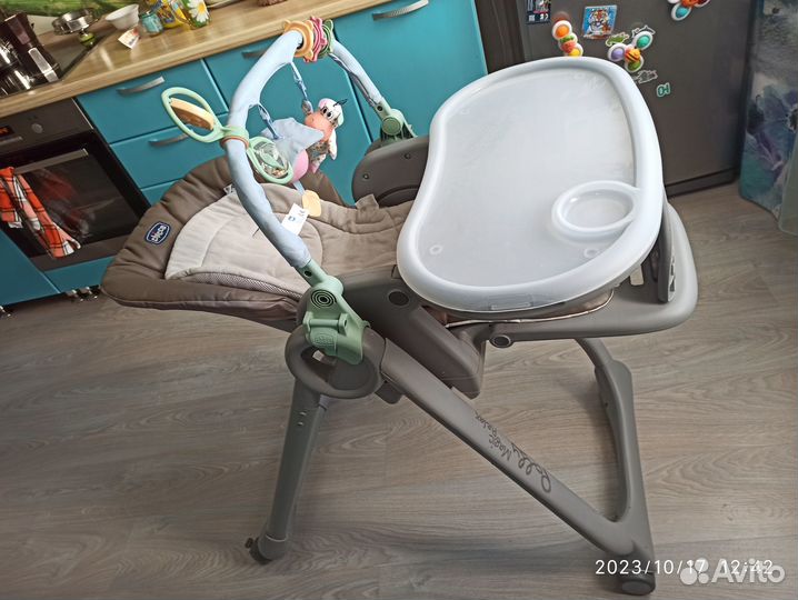 Стульчик для кормления chicco polly magic relax