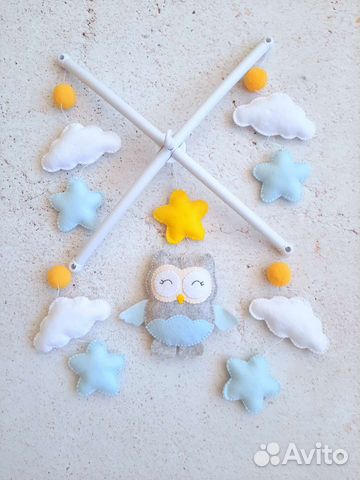 Мобиль музыкальный на кроватку