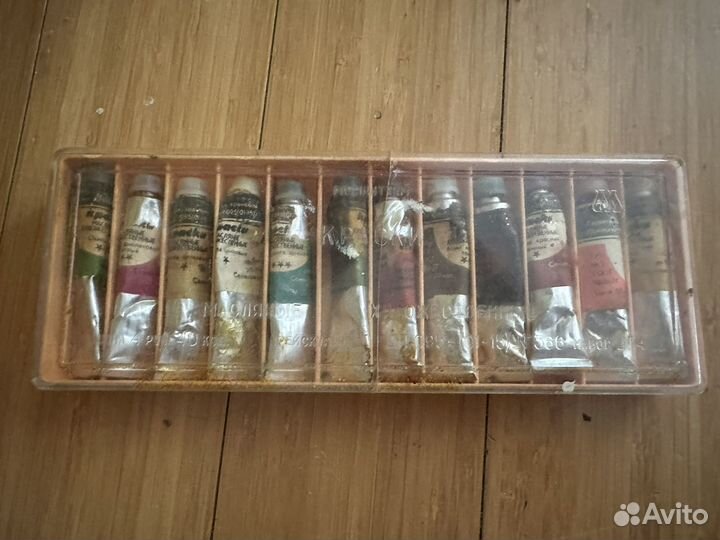 Краски масляные СССР набор