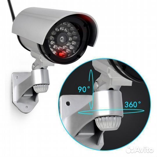 Муляж видеокамеры наружного наблюдения