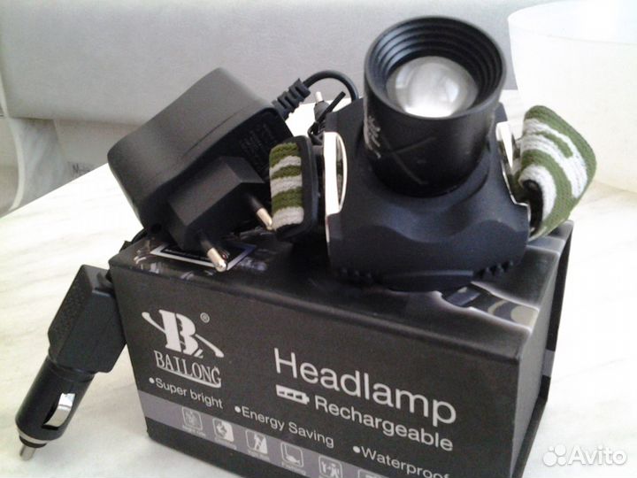 Фонарики налобные