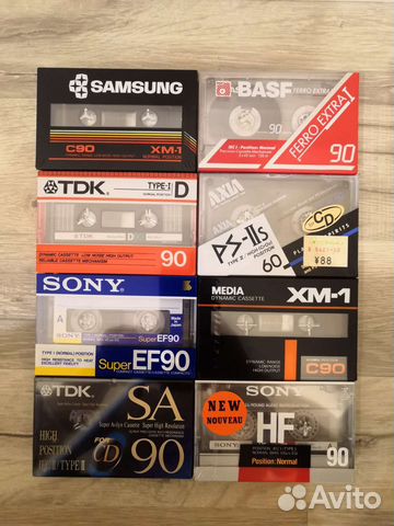 Аудиокассеты новые купить в Санкт-Петербурге | Электроника | Авито