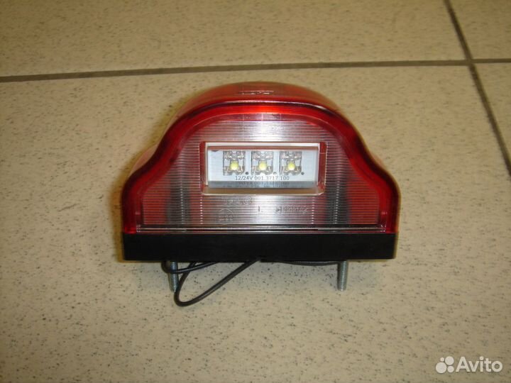 Фонарь подсветки номера LED 