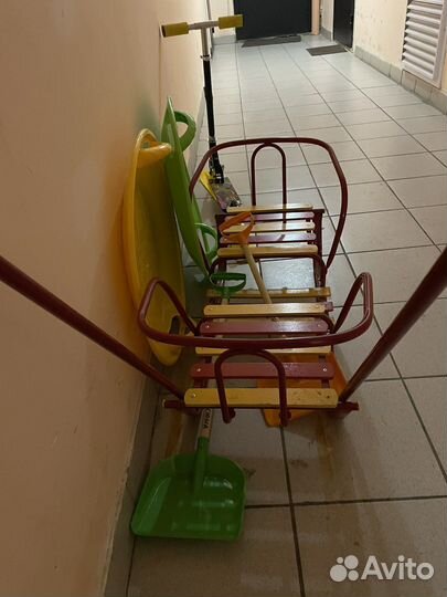 Санки для двойни