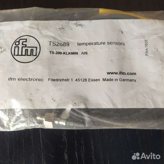 IFM TS2689 датчик температуры с кабелем
