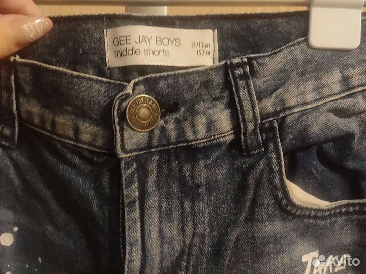 Шорты джинсовые детские
