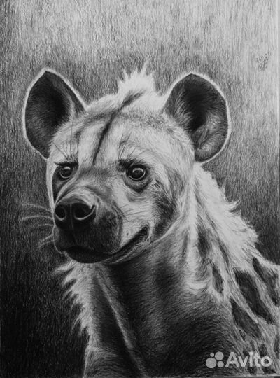 Портрет простым или угольным карандашом с фото