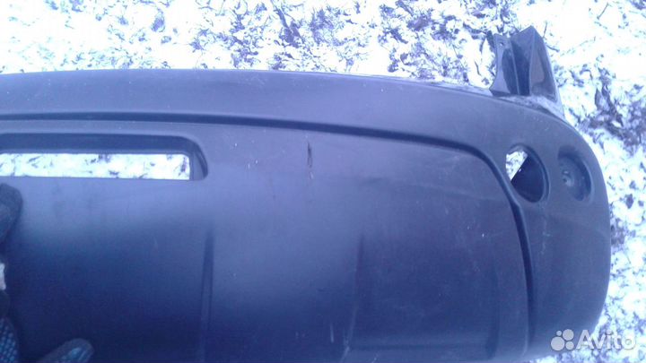 Бампер задний nissan qashqai j10