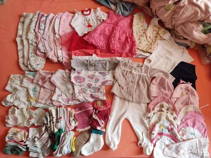 Детские вещи пакетом для девочек