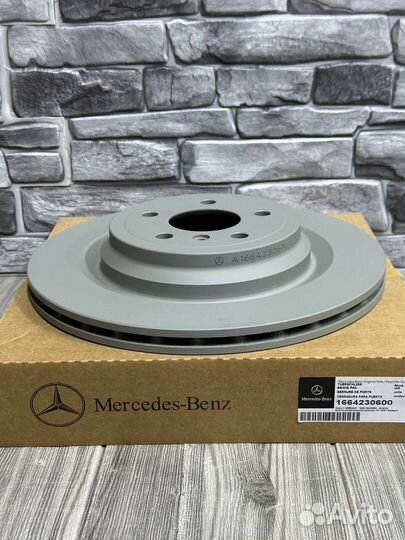 Диск тормозной задний Mercedes W166 A1664230600