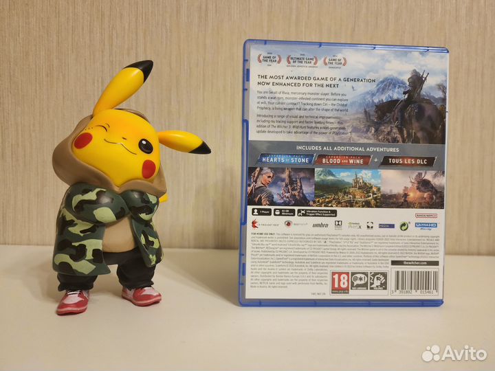 Ведьмак 3 ps5 (полностью на рус)