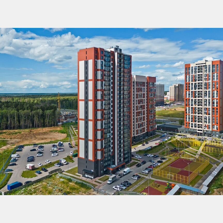 3-к. квартира, 86 м², 1/22 эт.