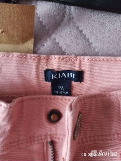 Брюки для девочки Kiabi новые, шорты Kiabi