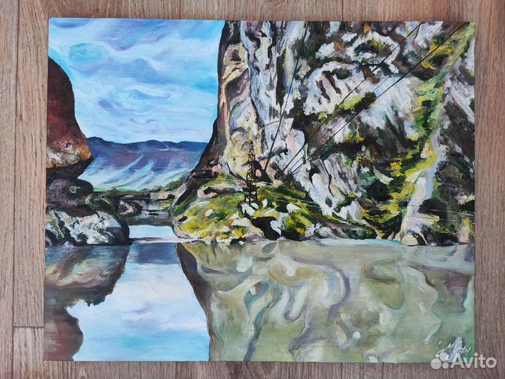 Интерьерная картина маслом