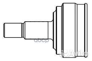 812023 шрус chevrolet rezzo 2.0 00- нар. +ABS 8