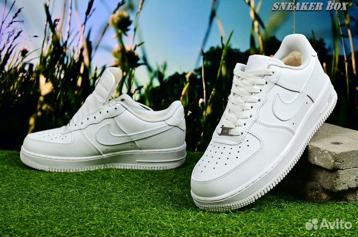 Nike Air Force 1 Low '07 White Зимний образ