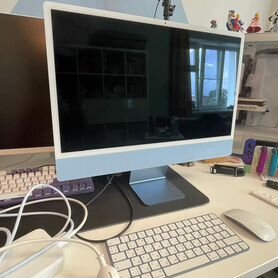 Продам iMac 24 2021 года, 16 гб оперативной памяти