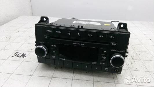 Магнитола jeep grand cherokee WK2 (1BA05I401)