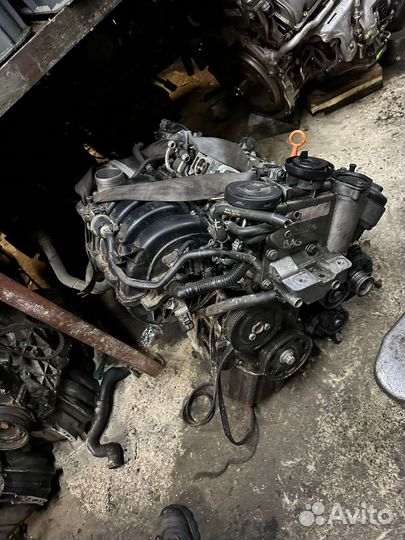 Двигатель volkswagen golf mk5 1.6i bag