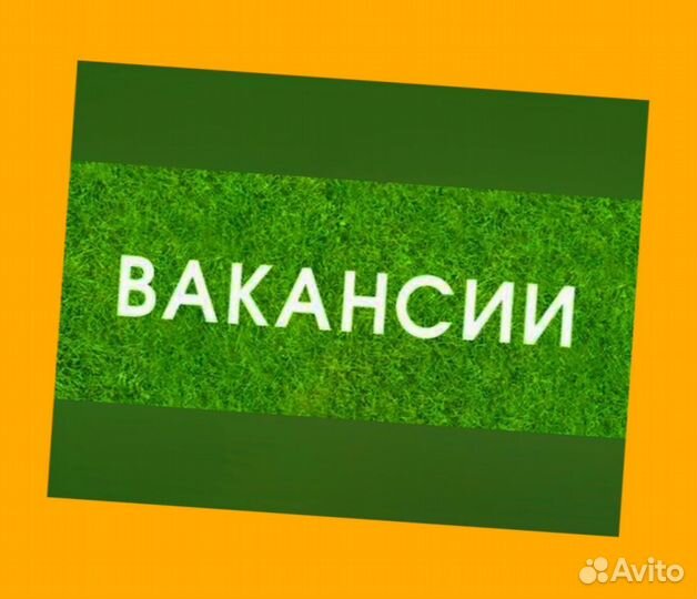 Подсобный рабочий Аванс еженедельно Супер условия