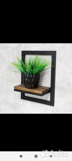 Полка настенная Лофт