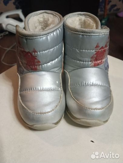 Сапожки для девочки зима