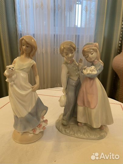 Фарфоровые статуэтки