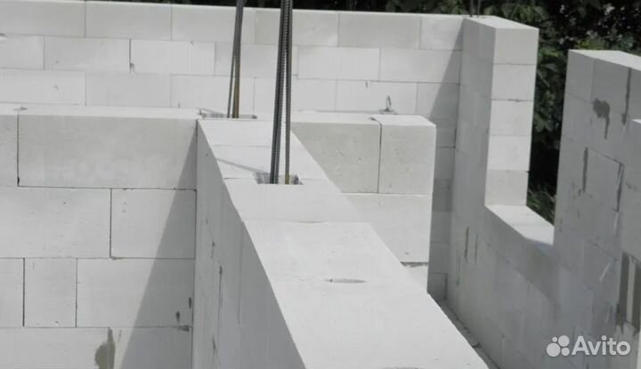 Газобетонные блоки D-500 600-300-150 мм