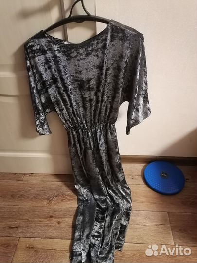 Вечернее платье 42 44 голубое