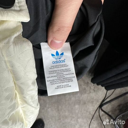 Куртка зимняя Adidas Monogram белая