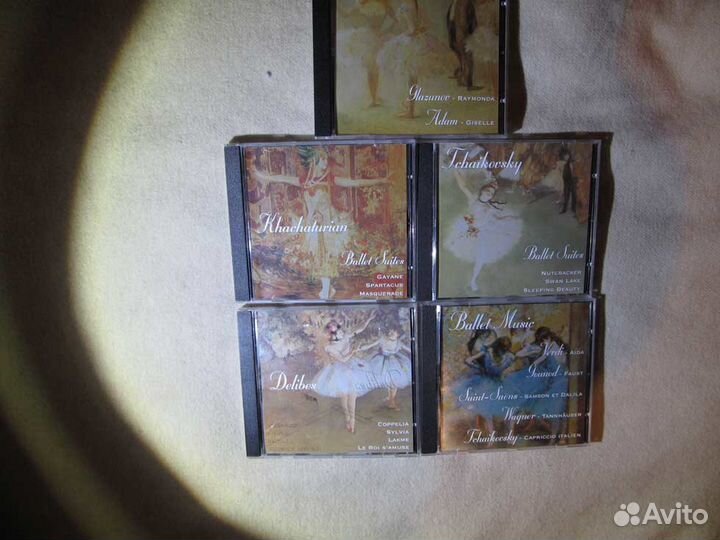 5 шт CD Ballet Suites