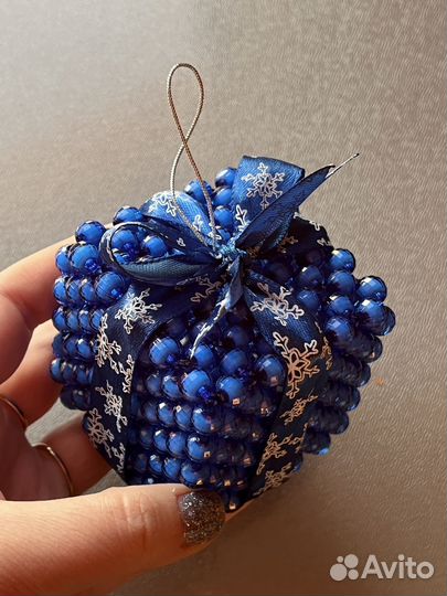 Елочные игрушки ручной работы