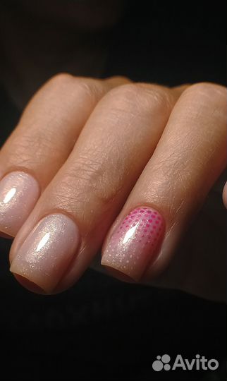 Маникюр, наращивание, укрепление