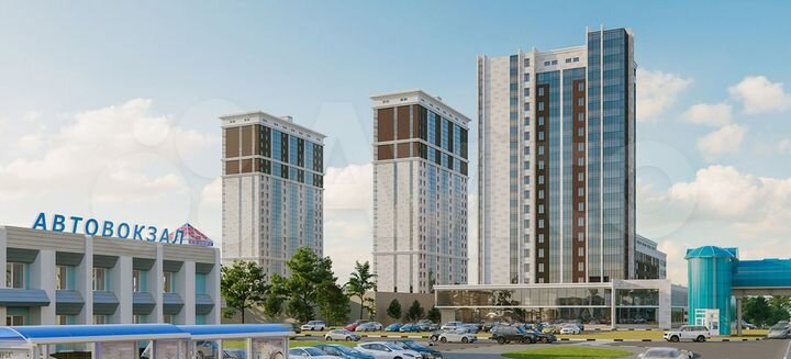 2-к. квартира, 70,1 м², 20/24 эт.