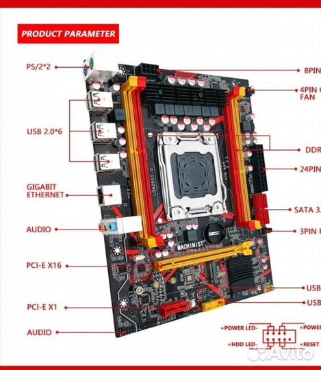 Комплект X79 2660V2 32 GB