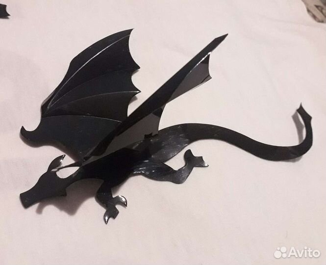 Драконы на стену б/у (цена за все 7 шт)
