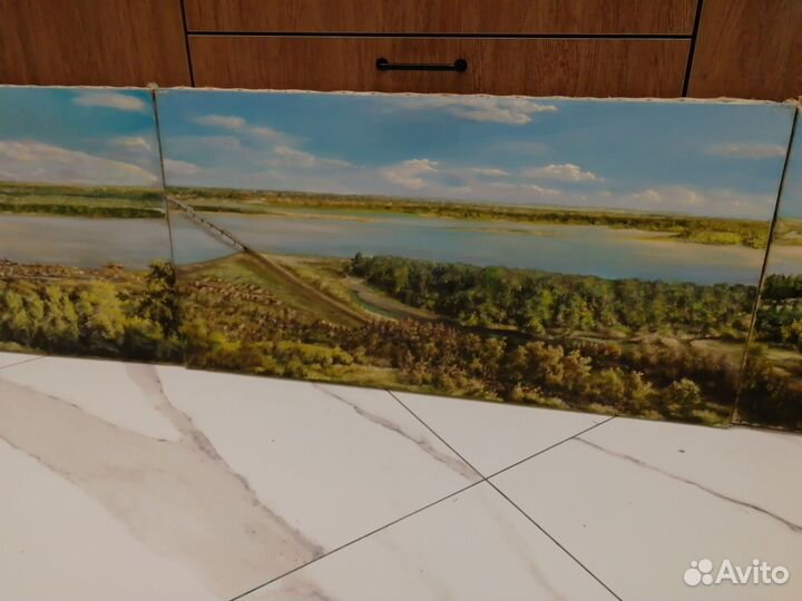 Триплекс, масло холст