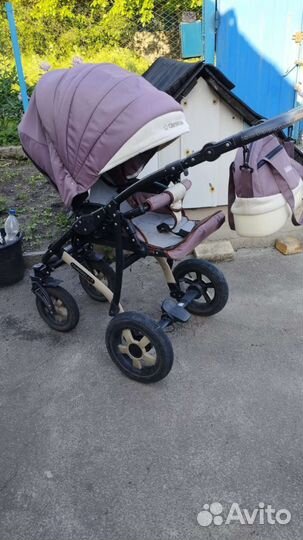 Детская коляска 2 в 1 бу