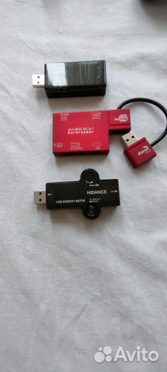 Картридер micro SD.USB-HUB