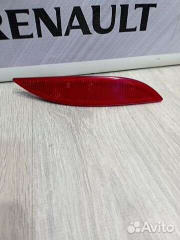 Катафот Отражатель заднего бампера Renault megane